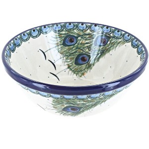 Blue Rose Polish Pottery Ceramika Artystyczna Cereal Bowl - 1 of 1