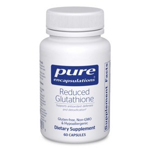 Pure Encapsulations Reduced Glutathione - Hypoallergenic Antioxidant Supplement to Support Liver and Cell Health* - 1 of 4