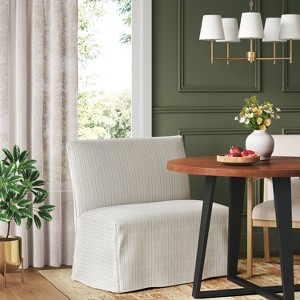 Replacement Slipcover Only for 38" Jean Dining Banquette - Threshold™ - 1 of 4