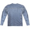 Men's 80S Costume (Front Back Print) Long Sleeve Costume T-Shirt - 3 of 4