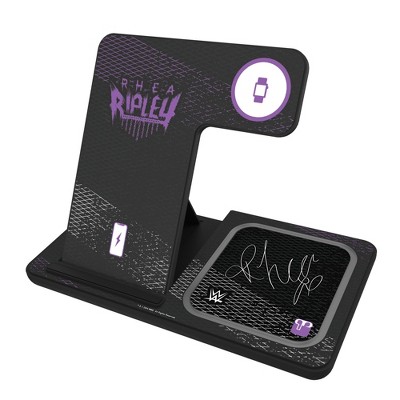 Keyscaper Rhea Ripley Steel 15-Watt 3 in 1 Charging Station