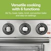Hamilton Beach Electric Air Fryer Oven - Silver: 1800W Toaster & Broiler, Stainless Steel, Dishwasher-Safe Parts - 4 of 4
