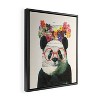Coco de Paris Flower Panda Framed Art Canvas - Society6 - 2 of 3