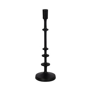 Metal Taper Candle Holder - Tall Decorative Aluminum Pillar Stand for Home, Bedroom & Office - Sturdy Base, Elegant Matte Design - 1 of 4