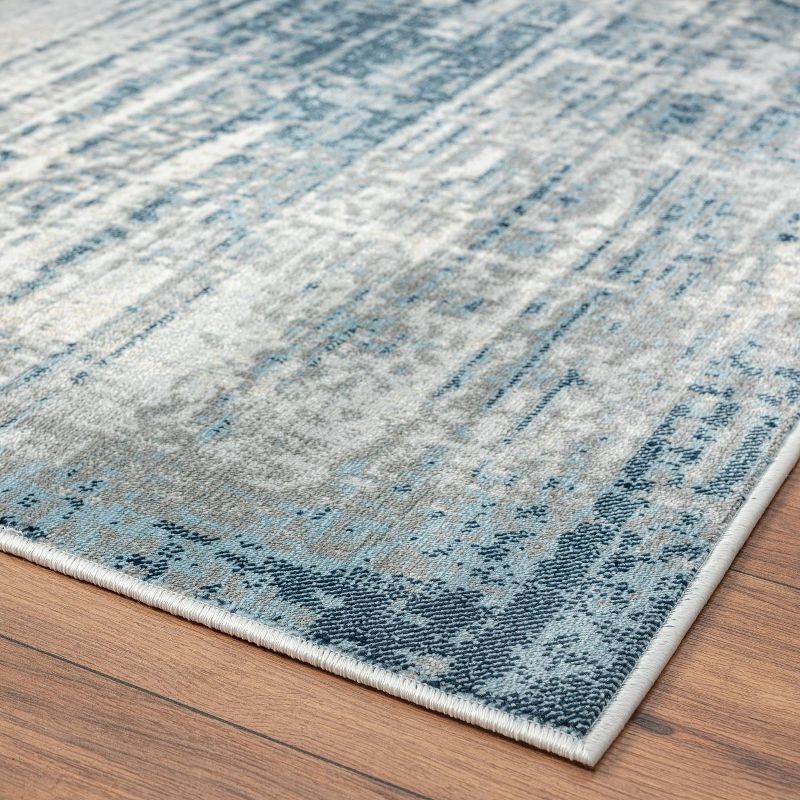 Luxe Weavers Modern Distressed Abstract Area Rug, 4 of 11