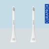 Curaprox Hydrosonic Single Duo Brush Heads, 2-Pack for Precision Cleaning Around Braces and Implants - 2 of 4