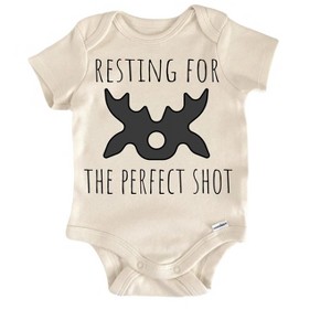 Billiards Pool Table Newborn Baby Onesie® Bodysuit GS1 - 1 of 4