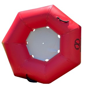 Hardcore River Tube with Durable Triple-Layer PVC, Ergonomic Seven-Sided Design, Intuitive Handles, and C7 Valve Inflation - 1 of 4