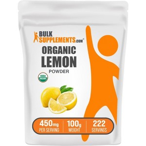 BulkSupplements Organic Lemon Powder - 1 of 4