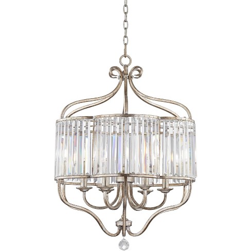 Vienna Full Spectrum Stella Antique Soft Silver Chandelier 22