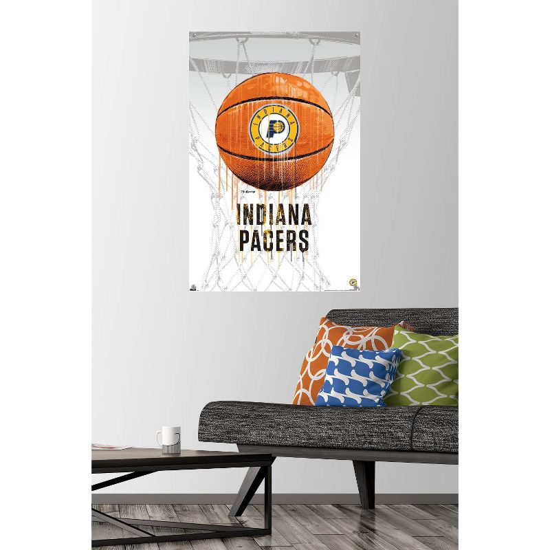 Trends International NBA Indiana Pacers - Drip Basketball 21 Unframed Wall Poster Prints, 2 of 7