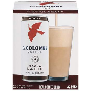 La Colombe Draft Latte Mocha - 4pk/9 fl oz Cans