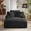 TiramisuBest Lotus Bean Bag Sofa Chair Pull Ring Easy Move High Density Foam Adult Living Room Bedroom, 43.7"*39.76"*26.77" - 3 of 4