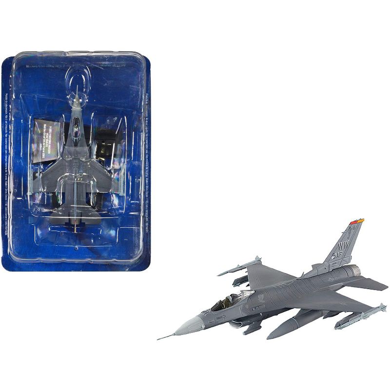 General Dynamics F-16CJ Fighting Falcon Fighter Aircraft US Air Force 1/100 Diecast Model by Hachette Collections, 1 of 4