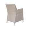 International Concepts Outdoor Wicker Patio Chair with Cushion: Aluminum Frame, Quick-Drying, Foam Fill - 4 of 4
