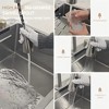 33 in. Drop-In Single Bowl 16-Gague Stainless Steel Raindance Waterfall Kitchen Sink with Pull-Out Faucet - 3 of 4