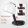 TASALON 1875W Ionic Hooded Hair Dryer Bonnet with 3 Heating Settings - Black& White - 4 of 4