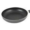 Oster Clairborne 12 Inch Aluminum Frying Pan in Charcoal Grey - 4 of 4