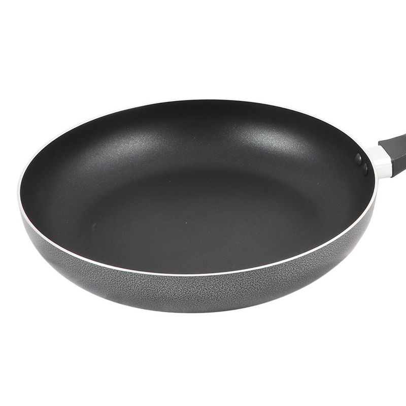 Oster Clairborne 12 Inch Aluminum Frying Pan in Charcoal Grey, 4 of 6