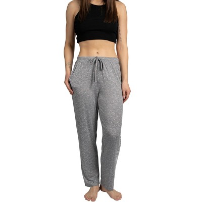 Rae Dunn Women's Tapered Leg Drawstring Pajama Pants with Pockets and Cute Graphic Text