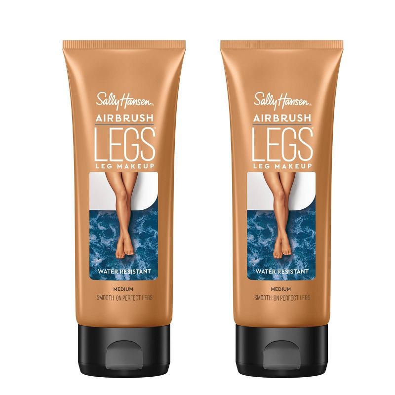 Sally Hansen Airbrush Legs Makeup Lotion Duo Pack - Medium - 8 fl oz, 1 of 9