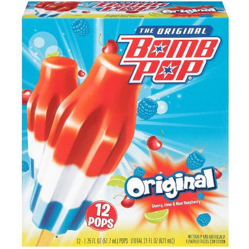 Blue Bunny Frozen Bomb Pops - 12pk : Target