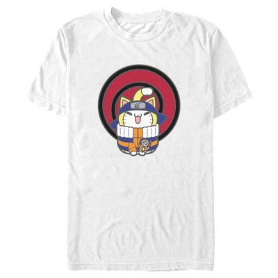 Men's Naruto Nyaruto Uzumaki Symbol T-Shirt