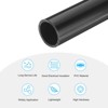 Unique Bargains High Impact Water Plumb Cable Sleeve PVC Rigid Round Pipes 13" Length - 3 of 3