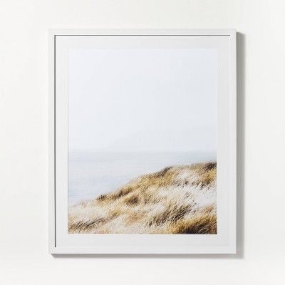 30" x 36" Cold Beach Framed Wall Art - Threshold™ designed with Studio McGee