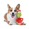 Dr. Seuss: The Grinch 9" Grinch Heart Plush Squeaker Pet Toy - 3 of 3