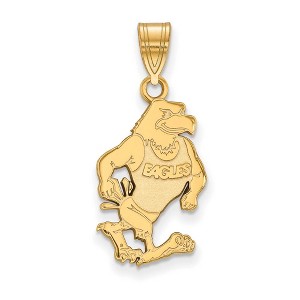 Black Bow Jewelry 14k Yellow Gold Georgia Southern Eagles NCAA Large Pendant - 1 of 3