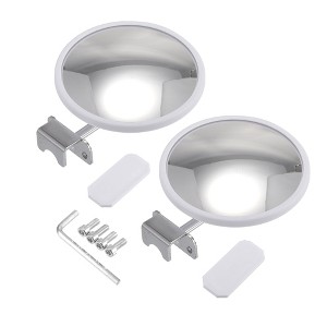 Unique Bargains Universal Blind Spot Car Mirrors 1 Pair - 1 of 4