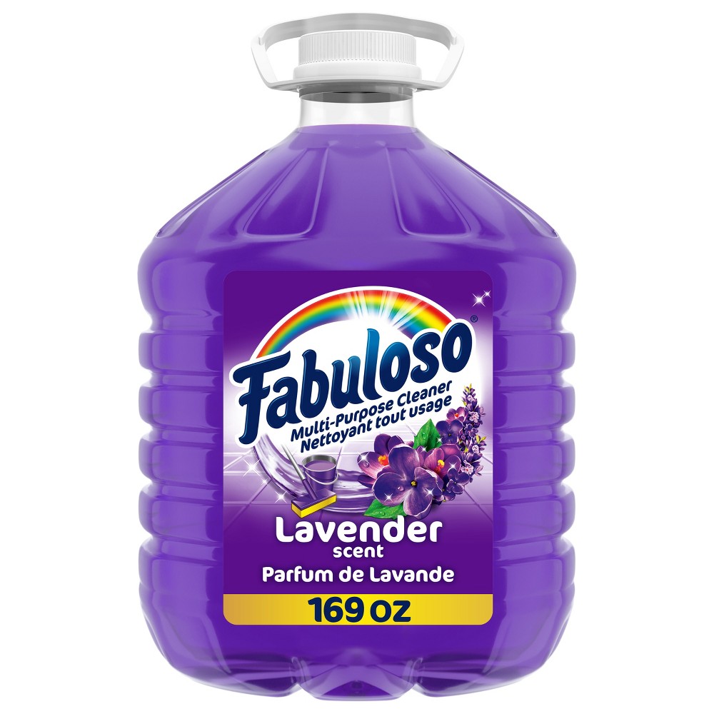 Fabuloso® Multi-Purpose Cleaner  2X Concentrated Formula  Lavender Scent  169 fl oz