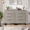 Tall 4-Drawer Dresser, Freestanding Vertical Storage Cabinet for Bedroom, Closet, Living Room, Hallway, or Entryway - 3 of 4