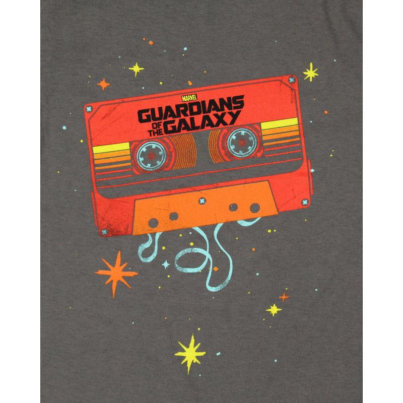 Disney Girls' Marvel Comics Guardians of the Galaxy Mixtape T-Shirt Crewneck Kids, 2 of 4