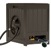 suncast auto rewind hose reel setup