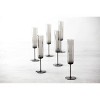 Fortessa Tableware Solutions 6oz 6pk Urbo Champagne Flutes Gray: Copolyester, Dishwasher-Safe, Cold Beverages, Set of 6 - 2 of 4