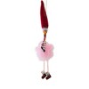 Kurt S. Adler 10.5 Inch Flamingo W/Dangle Legs Santa Hat Feather Body Tree Ornaments - 3 of 3