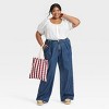 Women's Puff Short Sleeve Blouse - Universal Thread™ - 3 of 3