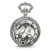 Black Bow Jewelry Charles Hubert Antiqued Finish Horses Pocket Watch - 2 of 4