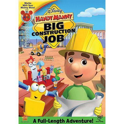 Handy Manny Big Constuction Job Dvd 10 Target