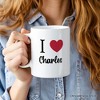 I Love You Mug, Romantic I Heart You Gift (Non-Custom Only)| OrnamentallyYou - 4 of 4