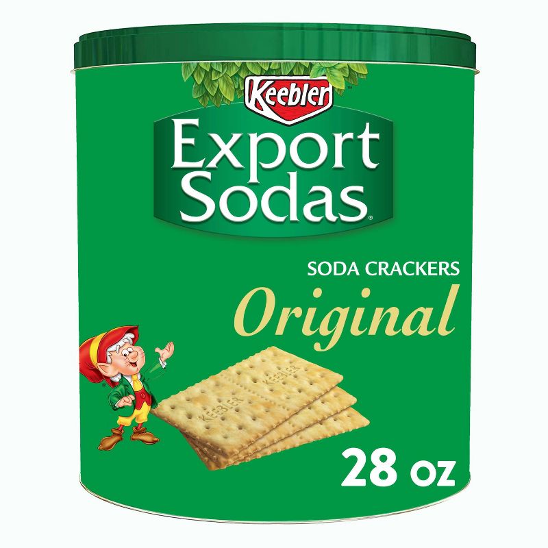 Keebler Original Export Sodas Crackers - 28oz, 1 of 8