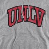 Men's University Of Nevada Las Vegas Distressed Primary Logo Pull-Over Hoodie Athletic Heather X Large - 2 of 4