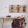 Stupell Industries Fun Halloween Friends 3pc Canvas Art Set - 2 of 4