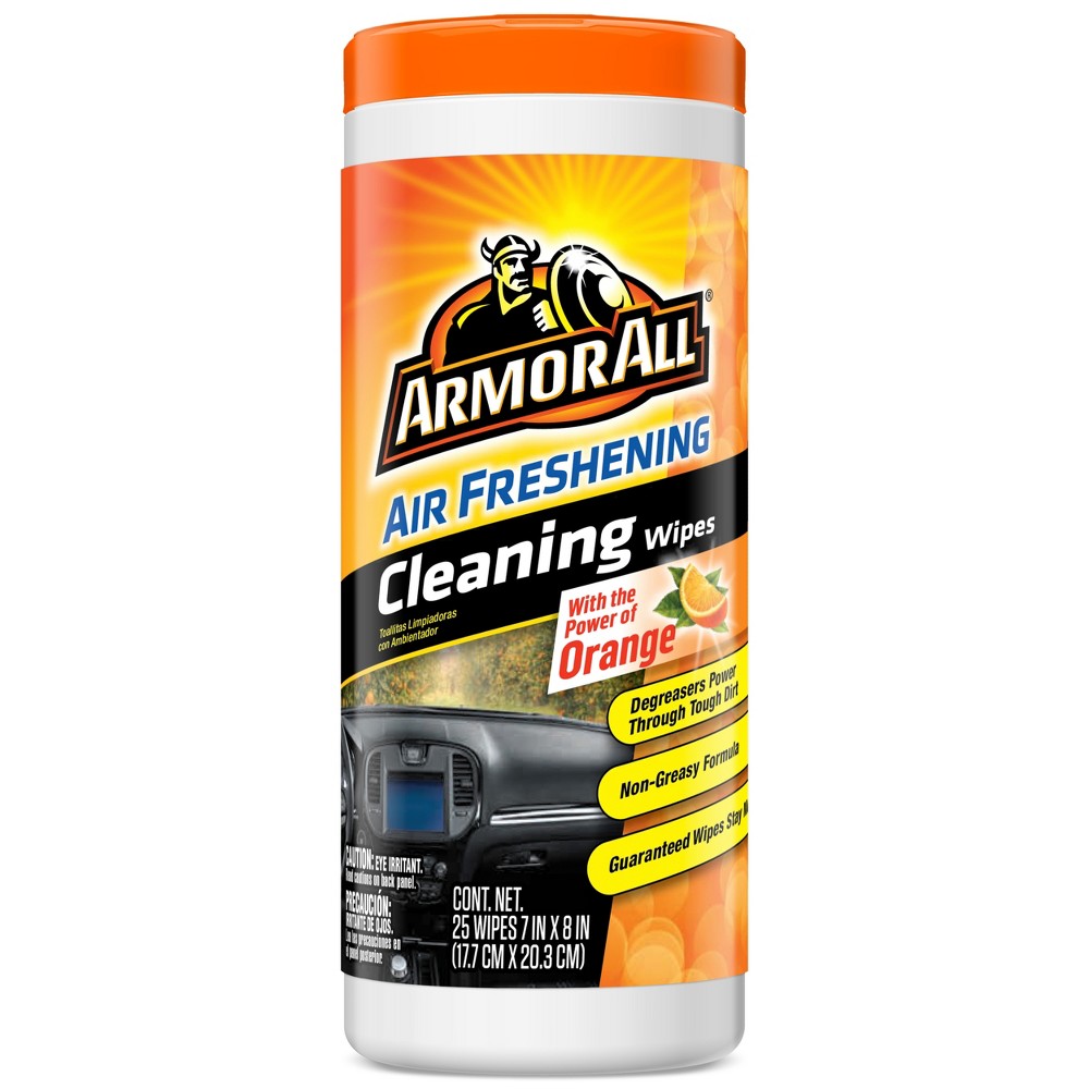 Armor All 25ct Orange Cleaning Wipes