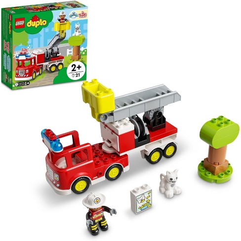 aanraken commentator nederlaag Lego Duplo Town Fire Engine Toy 10969 : Target