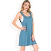 Anna-Kaci Women's Sleeveless V-Neck Waffle Knit A-Line Dress - 3 of 4
