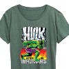 Women's - Marvel - Hulk Battles the Inhumans Short Sleeve Graphic T-Shirt - 2 of 4