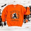 Simply Sage Market Women's Graphic Sweatshirt Black Cat Apothecary - 3 of 4